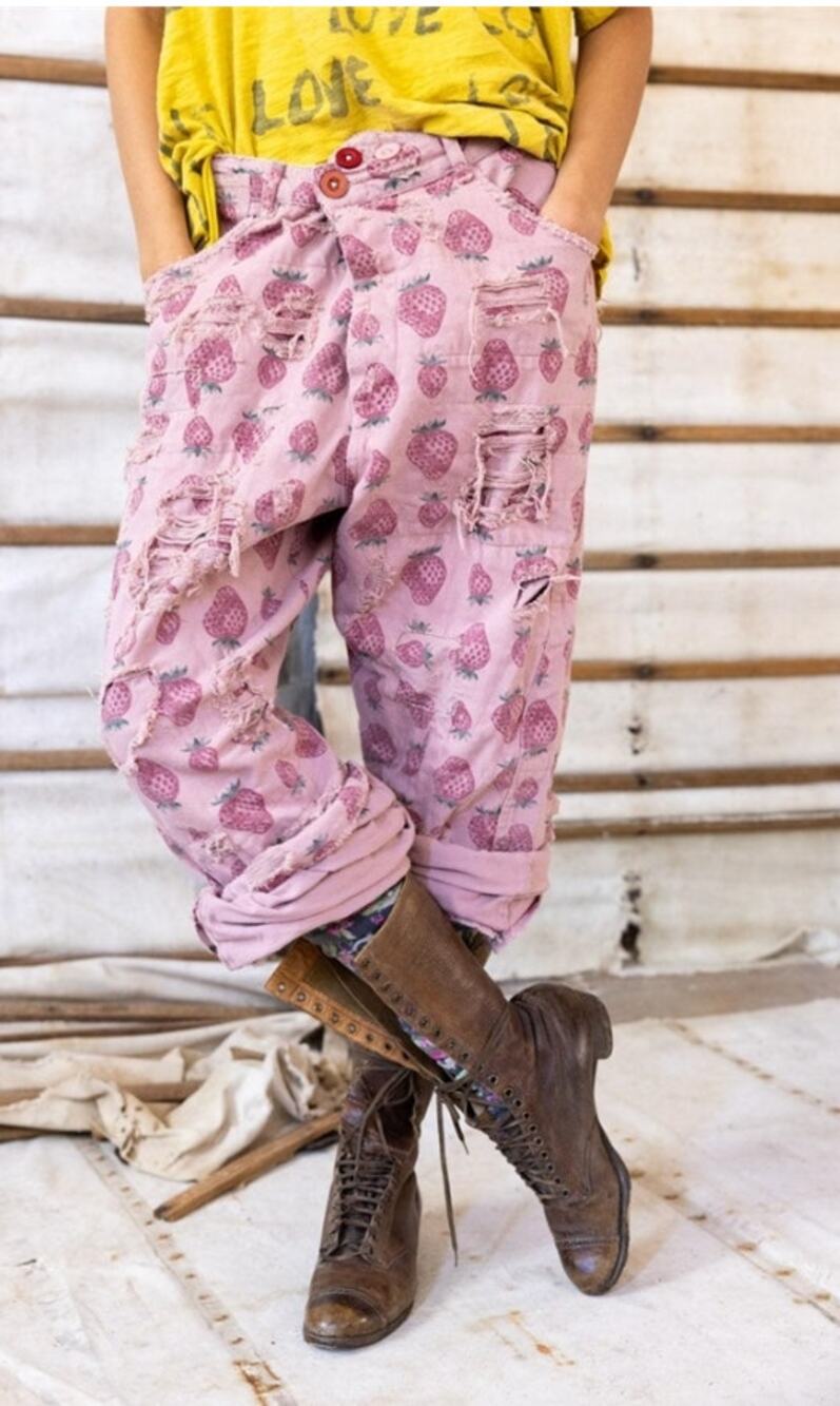 Magnolia Pearl Strawberry Provision Trousers Pants 319 Sweet Kiss